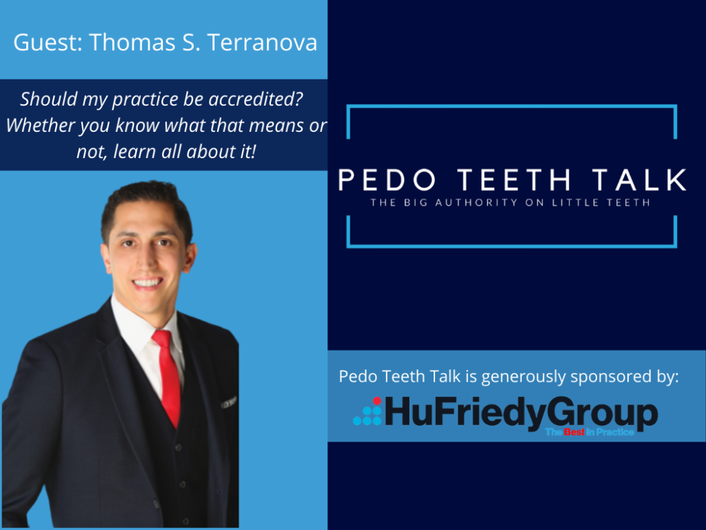 Listen to - Should my Practice Be Accredited? on AAPD's Pedo Teeth Talk podcast
